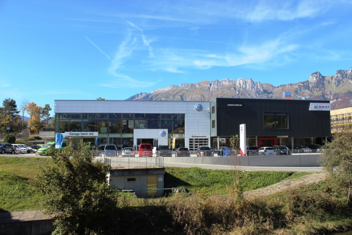 Erweiterung Garage Oehri AG in Bendern